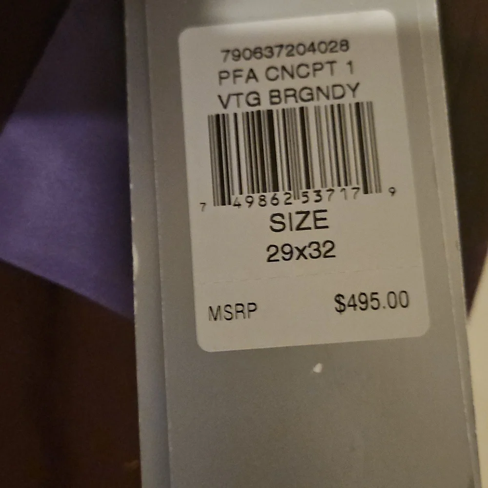 Ralph Lauren MEN Dark Burgundy Chinos